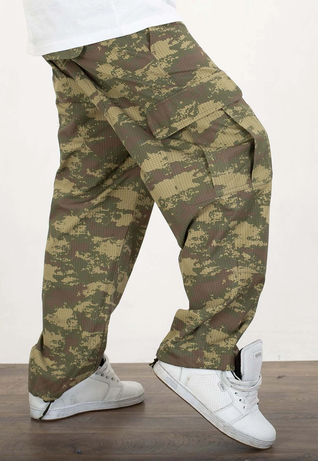 Spodnie Jigga Wear Military Green Camo 