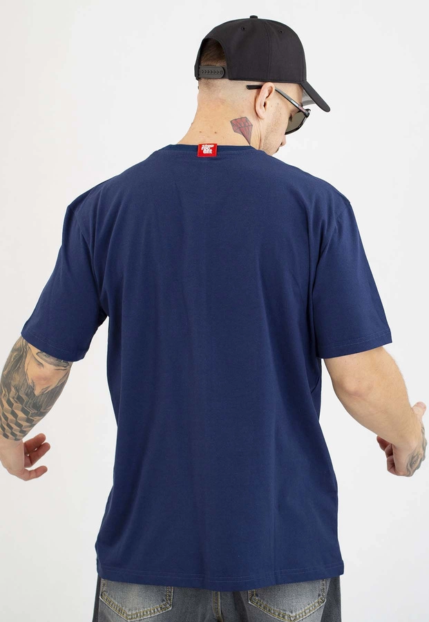 T-shirt Stoprocent Armator Porucznik granatowy