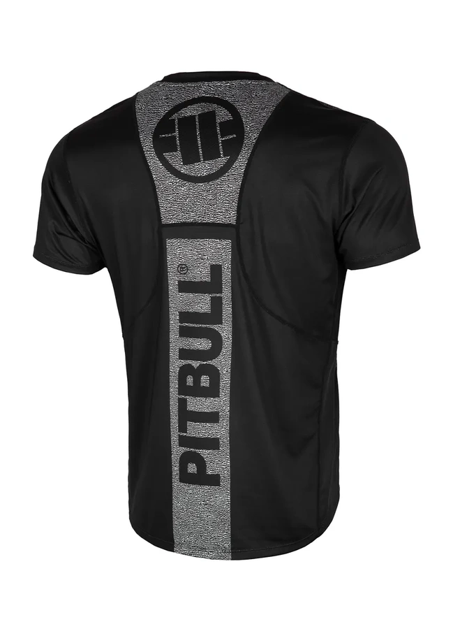 T-shirt Sportowy Pit Bull Mesh Performance Pro plus Born in 1989 czarny