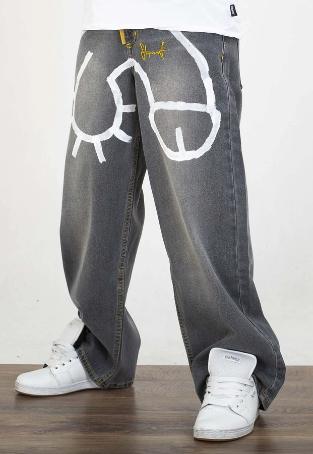 Spodnie Stoprocent Baggy Dick jeans grey