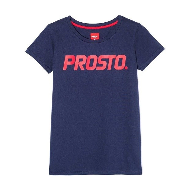 T-shirt Prosto Aero granatowy