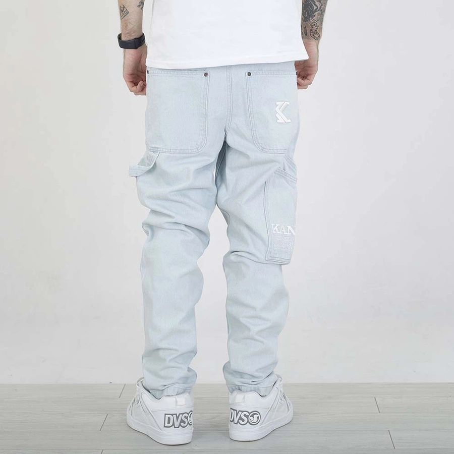 Spodnie Karl Kani KK Retro Tapered Workwear 6000484 bleached blue
