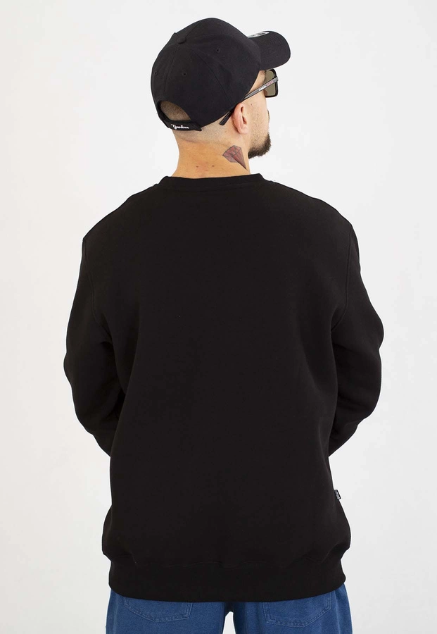 Bluza Diil Bez Kaptura Laur czarno niebieska