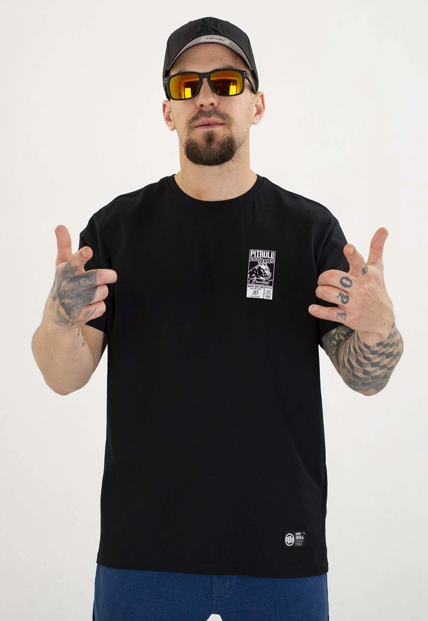 T-shirt Pit Bull Master Of BJJ black
