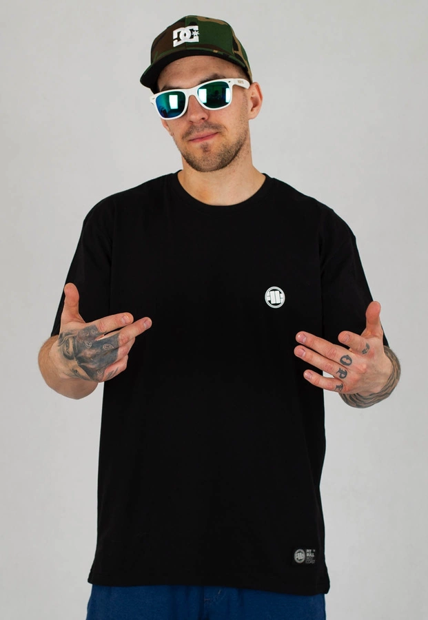 T-shirt Pit Bull Small Logo 21 czarny