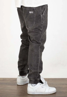 Spodnie Mass Jogger Sneaker Fit Signature 2.0 czarne sprane