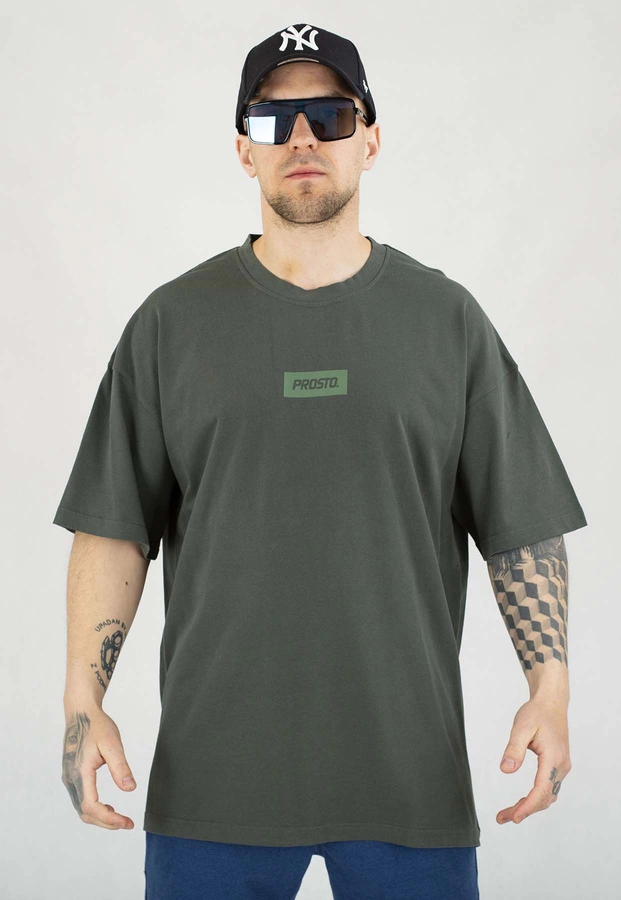 T-shirt Prosto Baggy Box 2.0 zielony