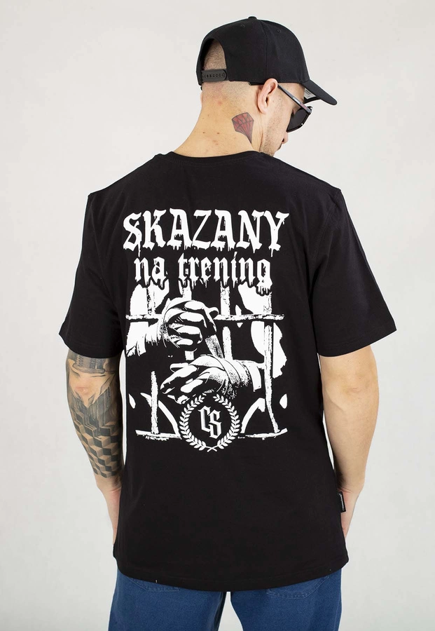 T-shirt Ciemna Strefa Skazany Na Trening PDW czarny