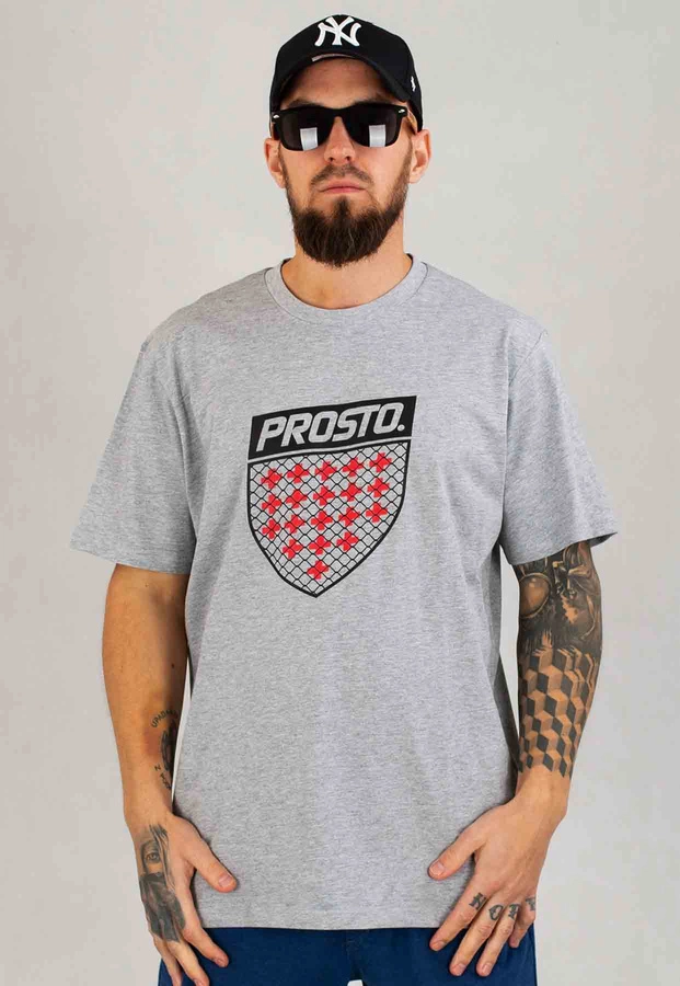 T-shirt Prosto Tripad szary