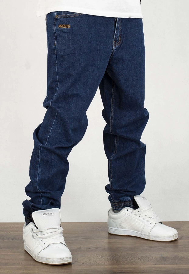 Spodnie Prosto Regular Jogger Jeans Hees Navy