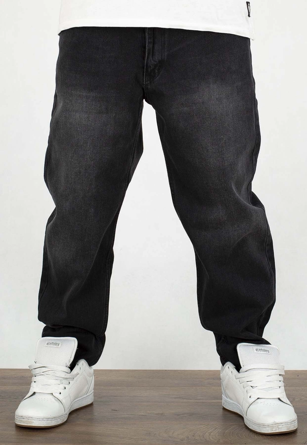 Spodnie Jigga Wear Carrot Crown Black jeans