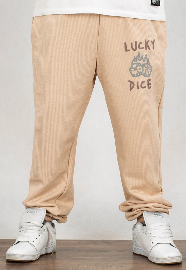 Dresy Lucky Dice Simple Dice beżowe