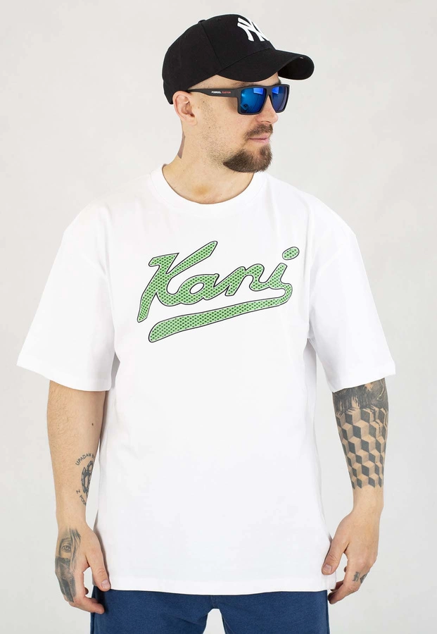 T-shirt Karl Kani Varsity Palm Print PD00005336 biały