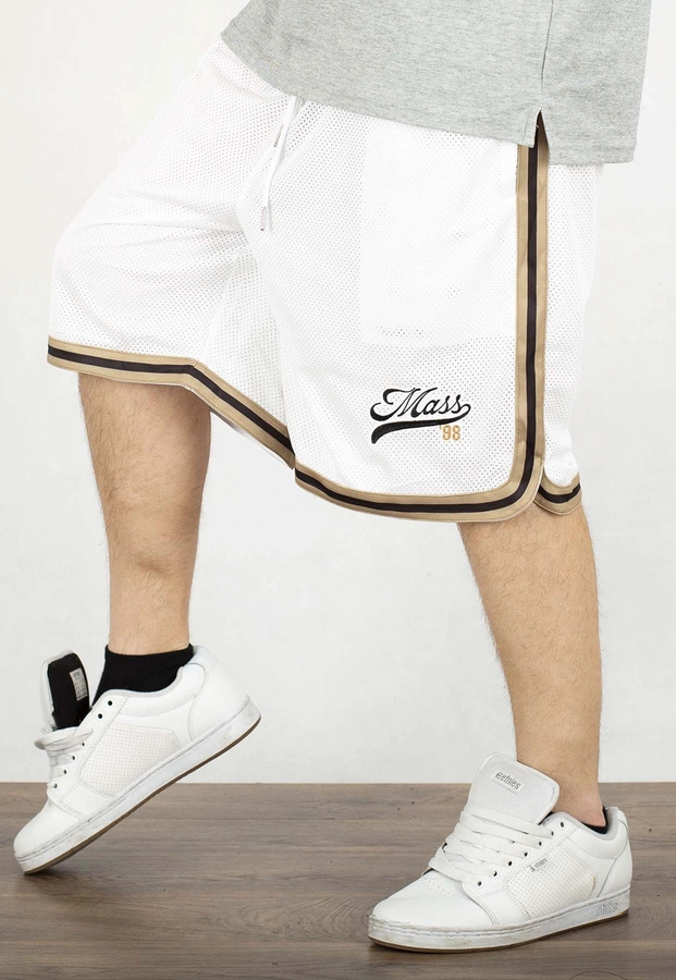 Spodenki Mass Draft Mesh white