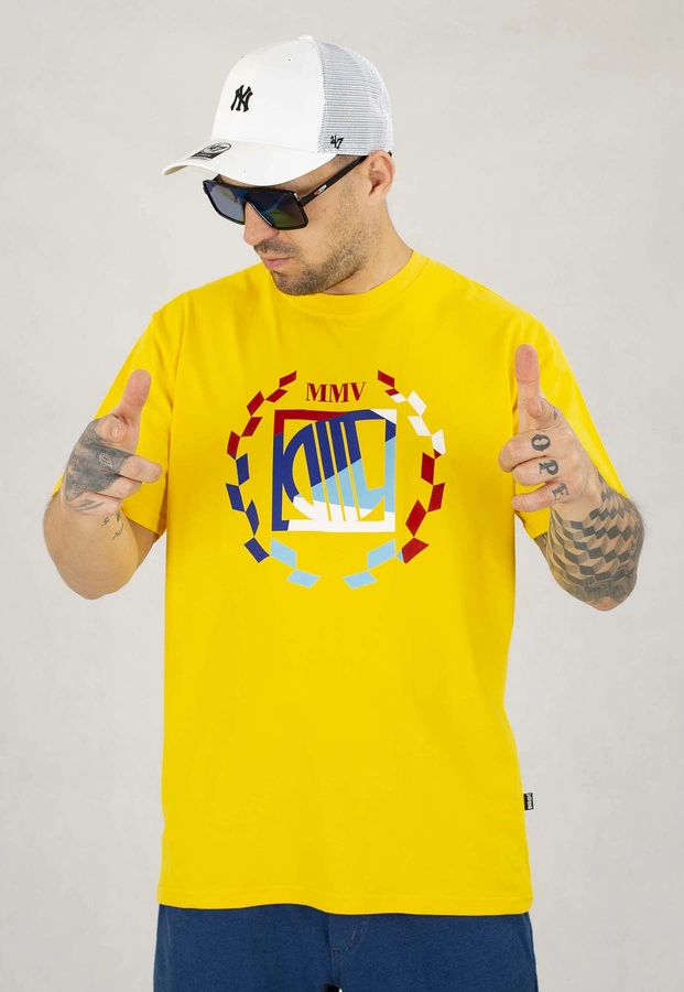 T-shirt Diil Color żółty