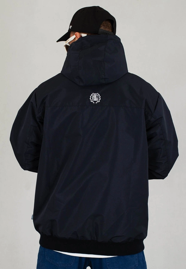 Kurtka Diil Zip Laur granatowa