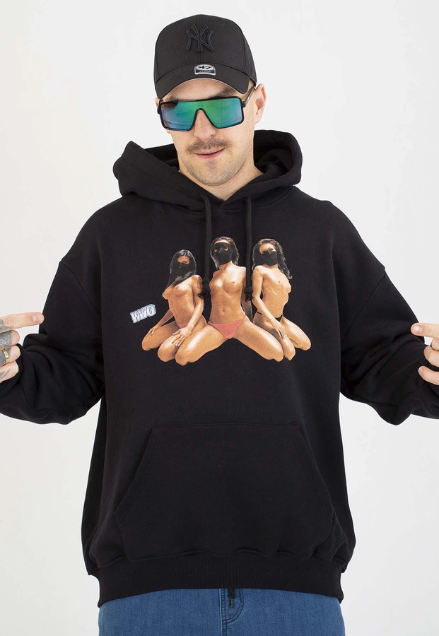 Bluza Prosto Z kapturem Misses czarna