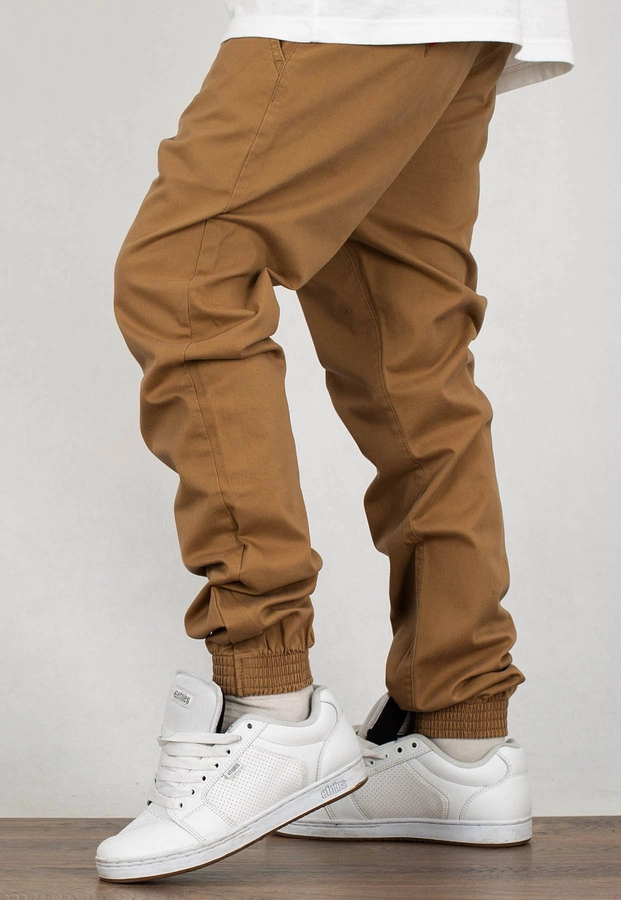 Spodnie Prosto Chino Jogger Call camel