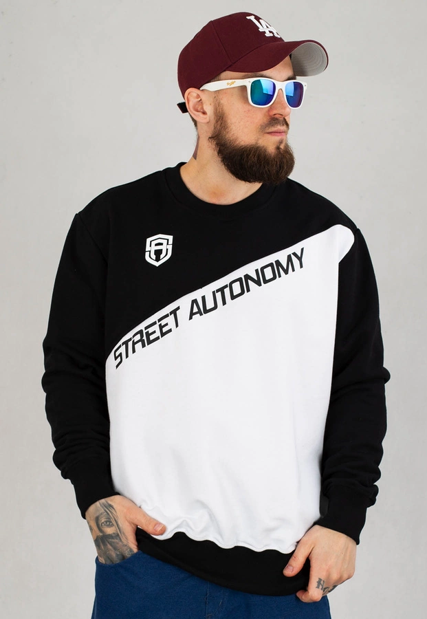 Bluza Street Autonomy Crewneck Cosmic czarno biała