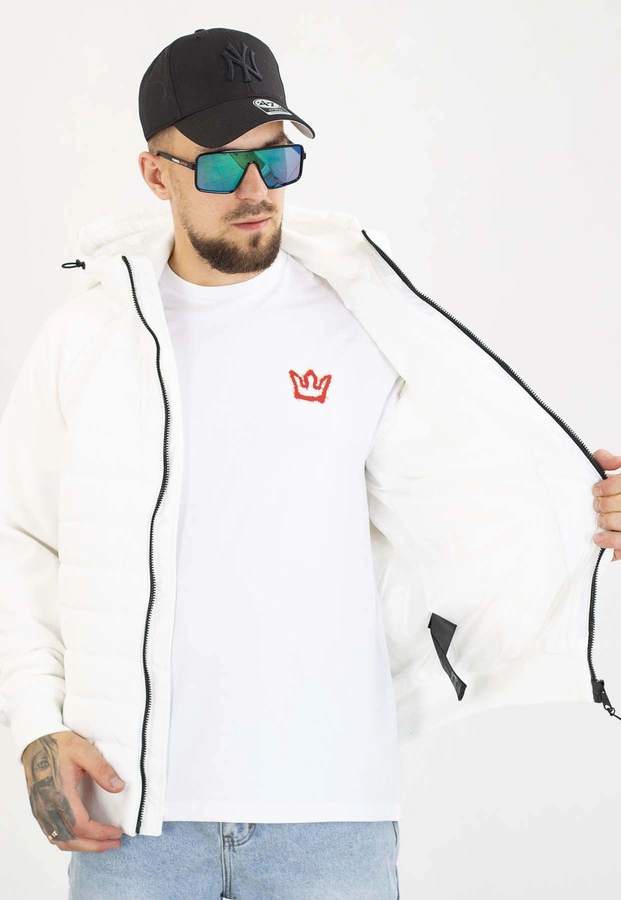 Kurtka Pit Bull Hybrydowa Przejściowa Palomar white