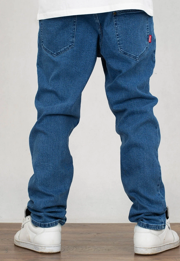 Spodnie Prosto Regular Pocklog blue jeans