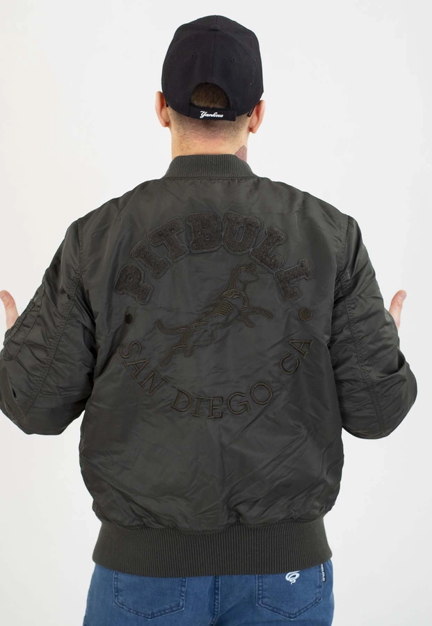 Kurtka Pit Bull Przejściowa Hacket Washed dark green