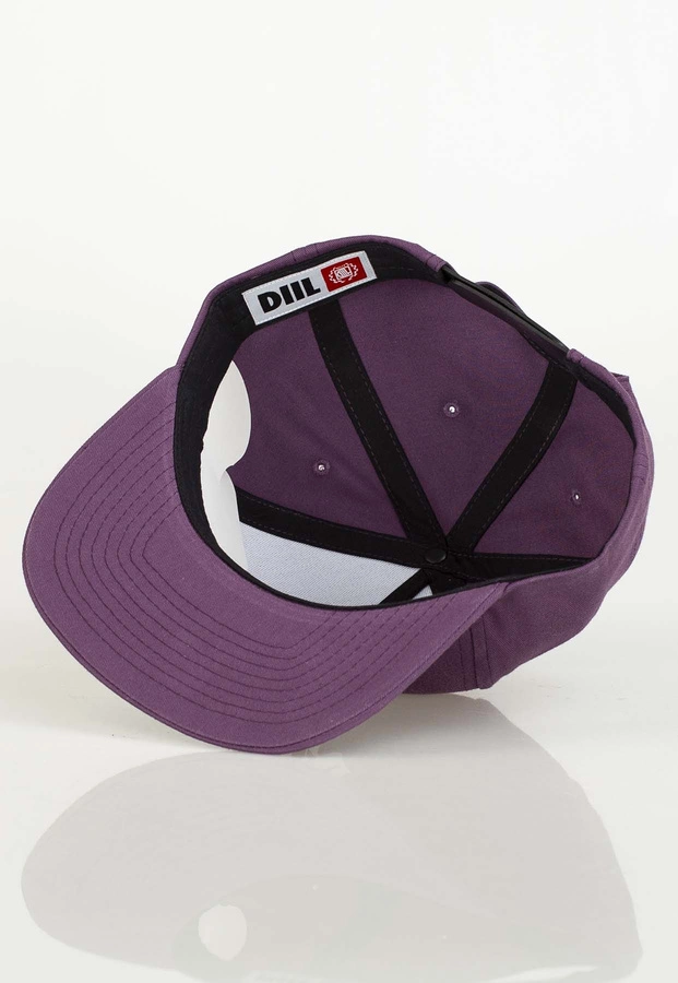 Czapka Snapback Diil Gotic fioletowo biała