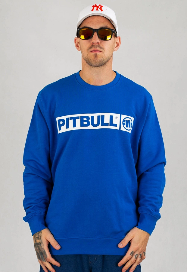 Bluza Pit Bull Terry Group Hilltop niebieska