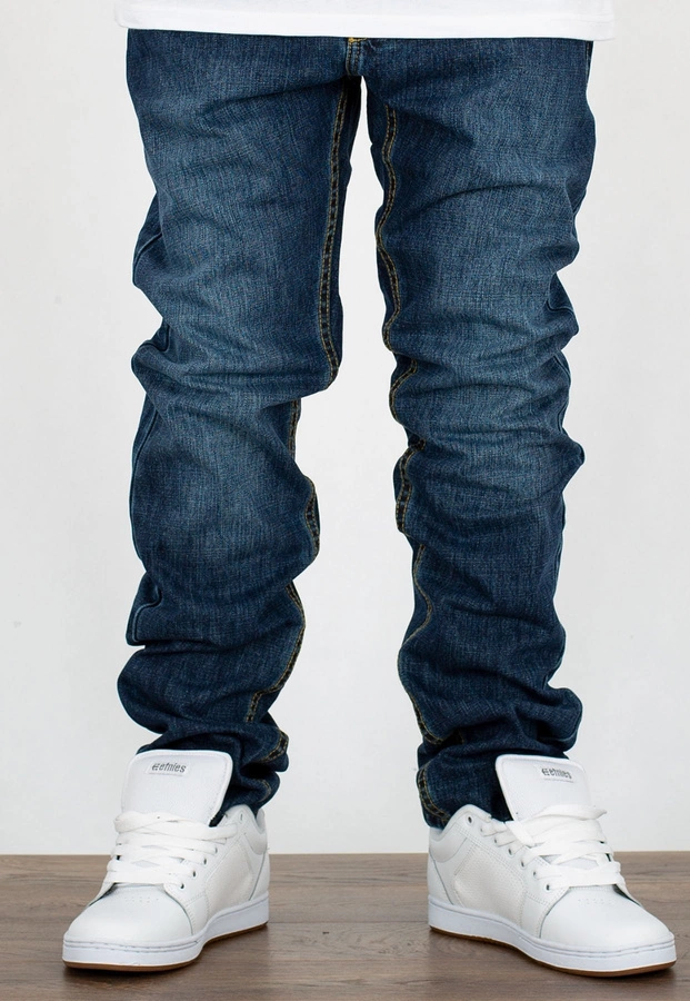 Spodnie Mass Trap Fit Signature dark blue