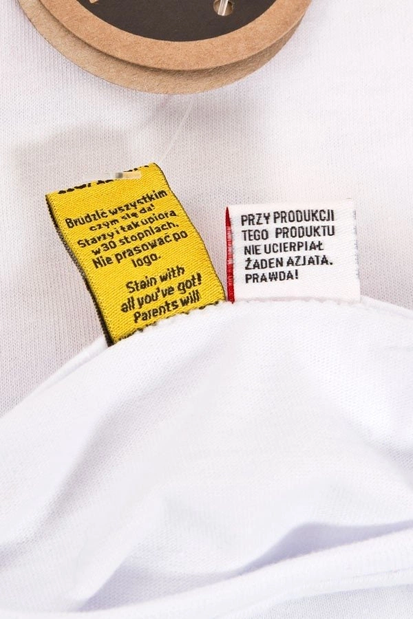 T-shirt Stoprocent Mały biały