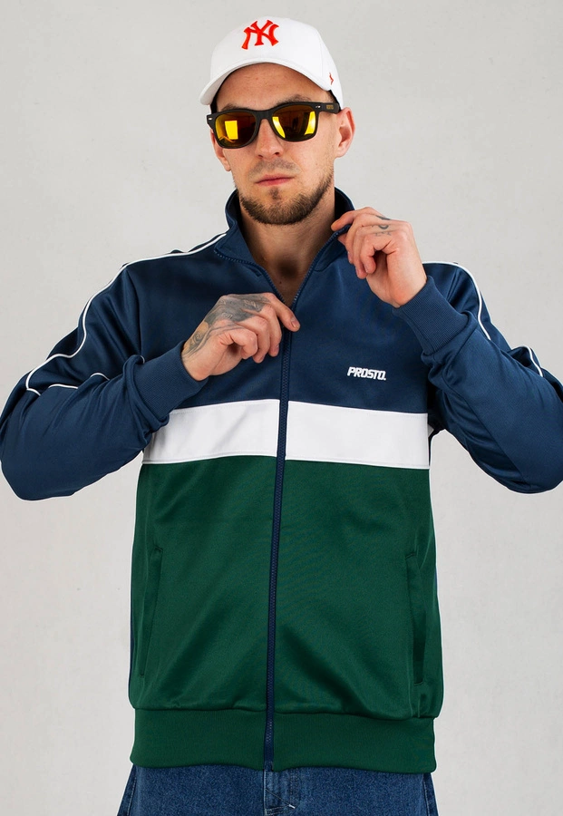 Bluza Prosto Tracktop ZIP Walden granatowa