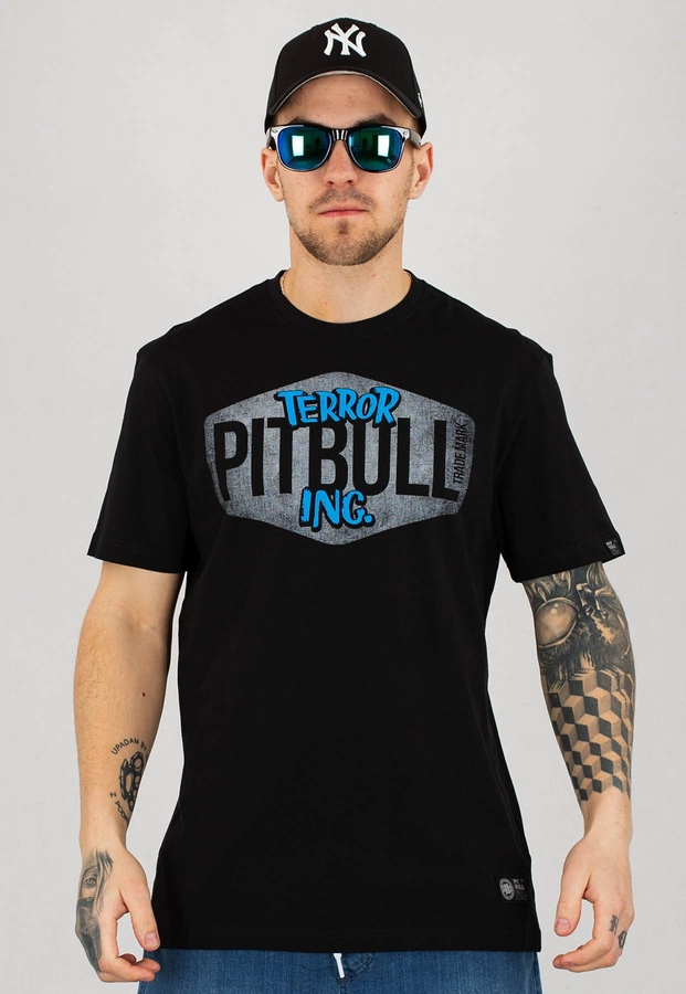 T-shirt Pit Bull Axeman czarny