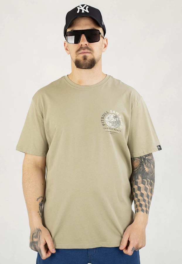 T-shirt Pit Bull Planet Surf 170 grey harbour