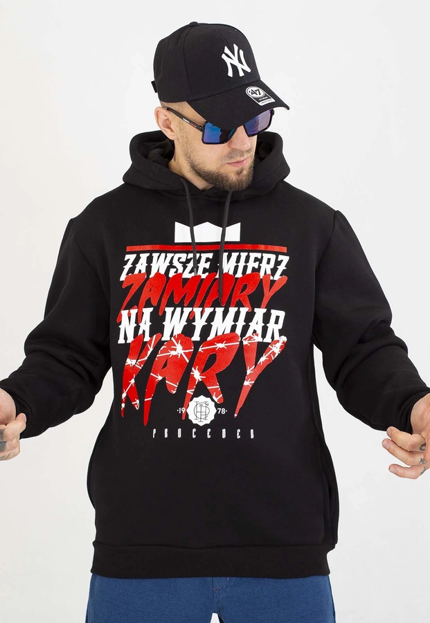 Bluza Chada Z Kapturem Wymiar Kary czarna