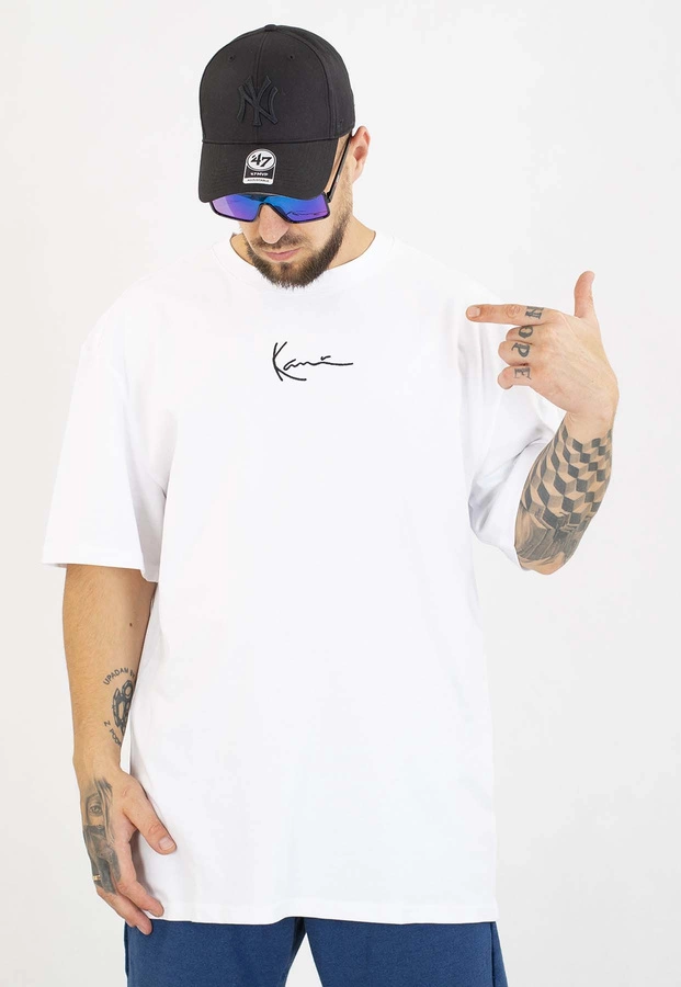 T-shirt Karl Kani Signature 6060585 biały