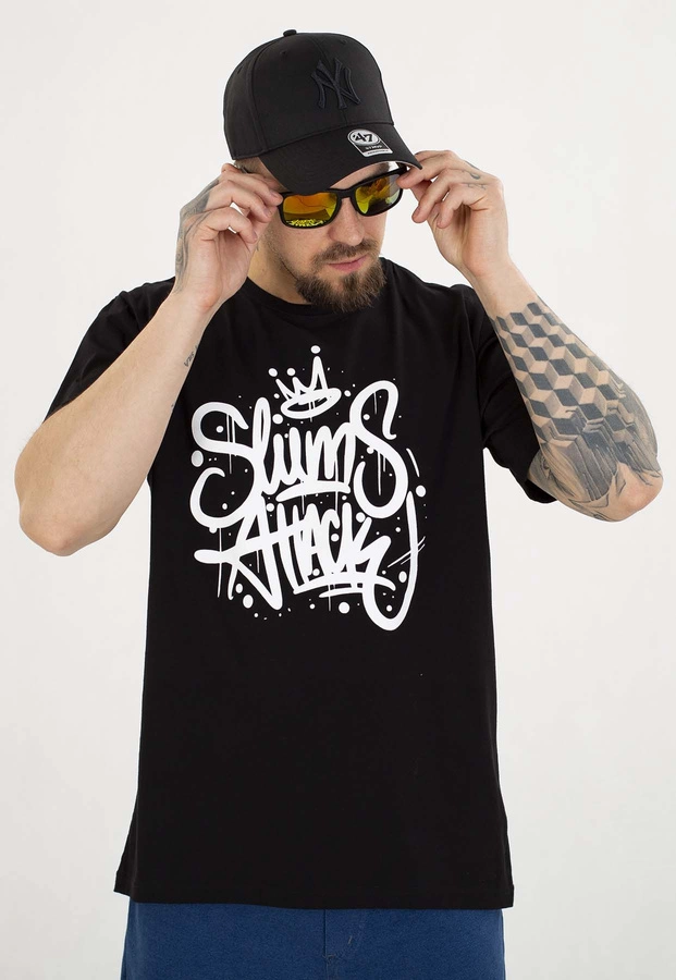 T-shirt RPS Rysiu Peja Solufka Korona czarny