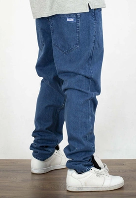 Spodnie Mass Regular Fit Box blue