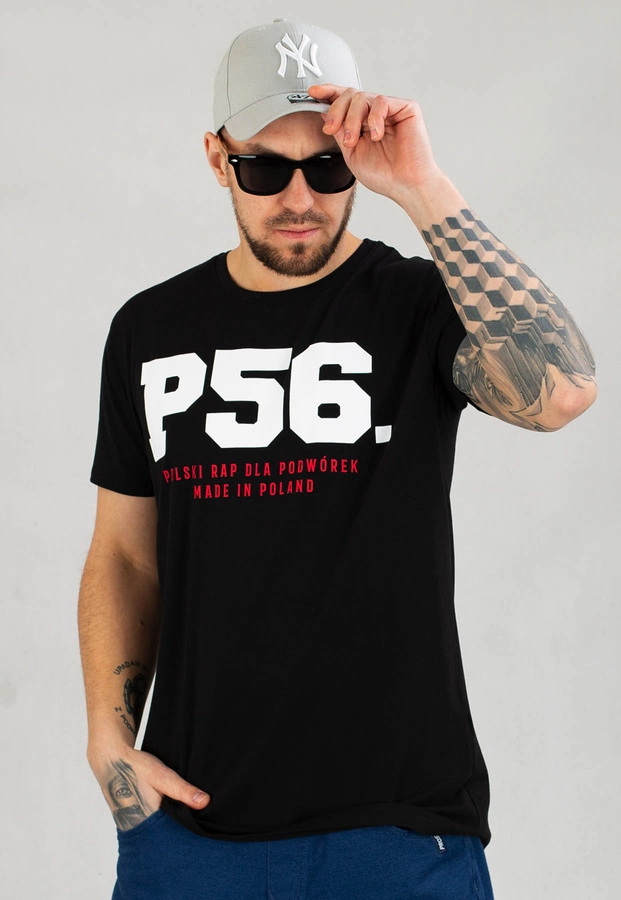 T-shirt Dudek P56 Classic czarny