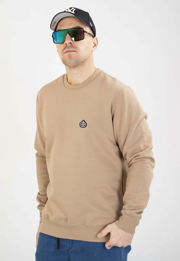 Bluza Elade Bez Kaptura Icon Mini Logo beżowa