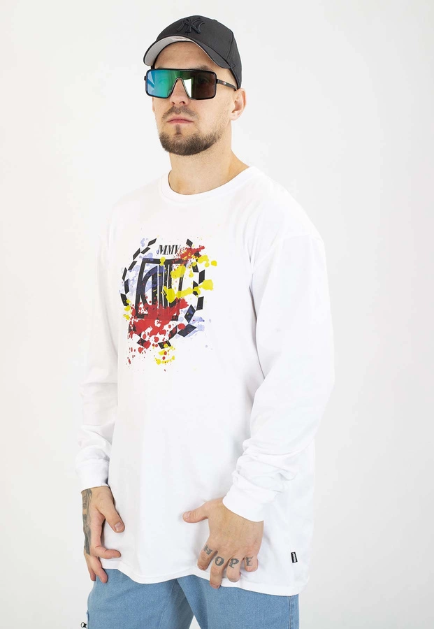 Longsleeve Diil Splash biały