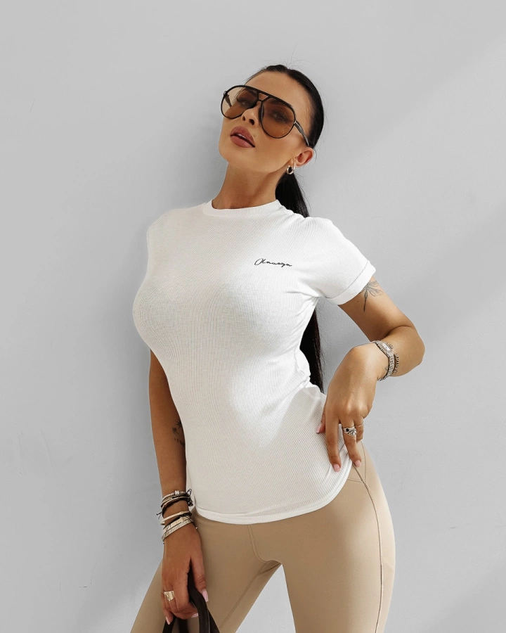 T-Shirt Olavoga Fioery ecru