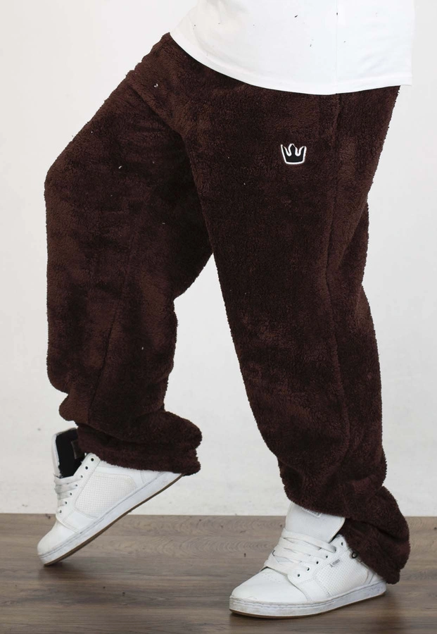 Dresy Jigga Wear Teddy Simple Crown brązowe