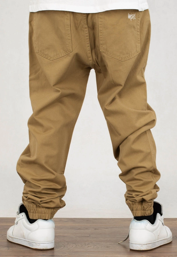 Spodnie Mass Jogger Fit Signature 2.0 pants beige