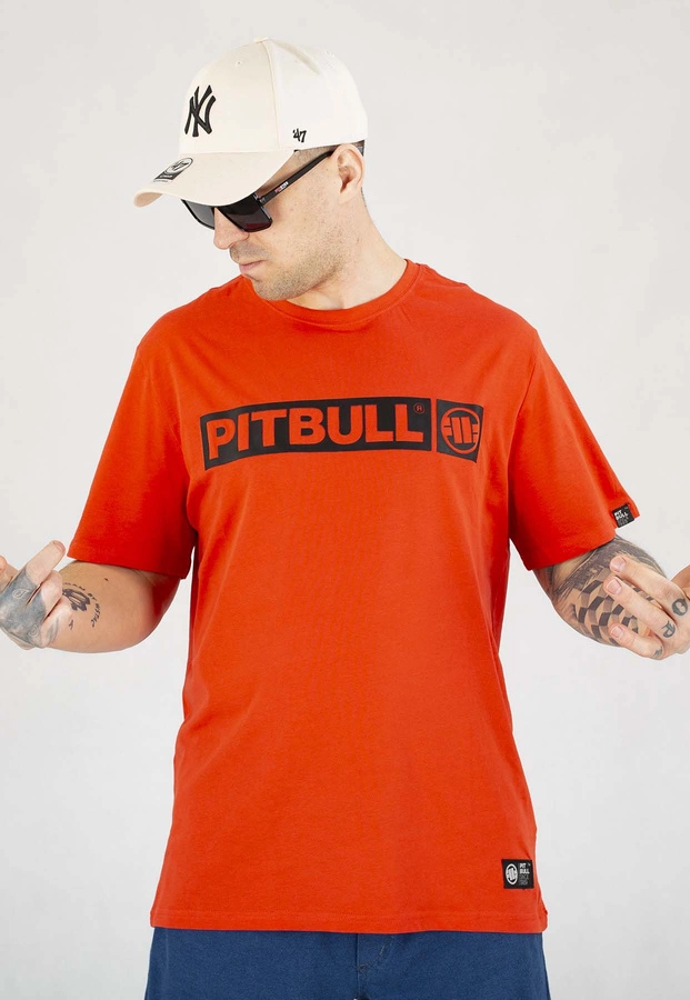 T-shirt Pit Bull Hilltop 170 czerwony