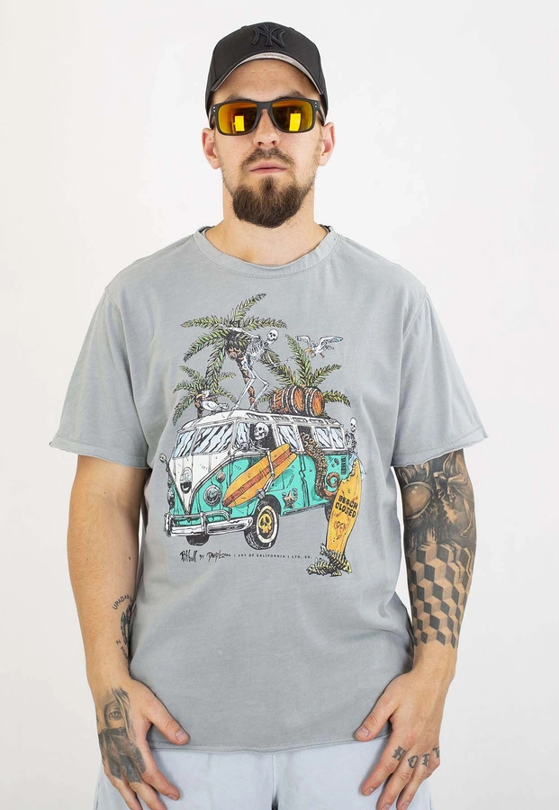 T-shirt Pit Bull Open Beach 190 grey