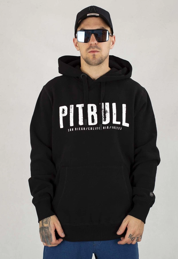 Bluza Pit Bull Z Kapturem Street King czarna