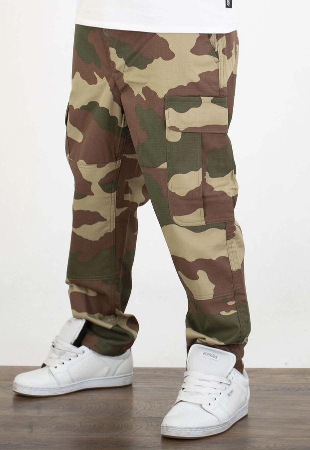 Spodnie Jigga Wear Military Brown Green Camo 