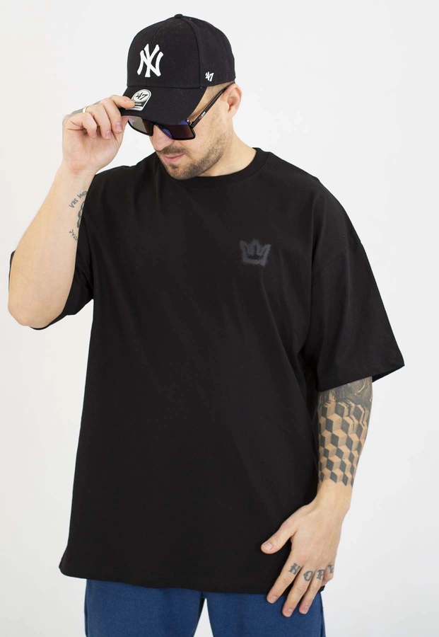 T-shirt Jigga Wear Baggy Black Spray czarny