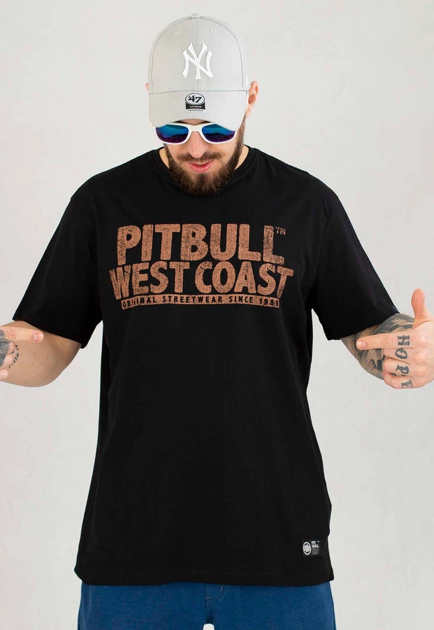 T-shirt Pit Bull Mugshot II czarny