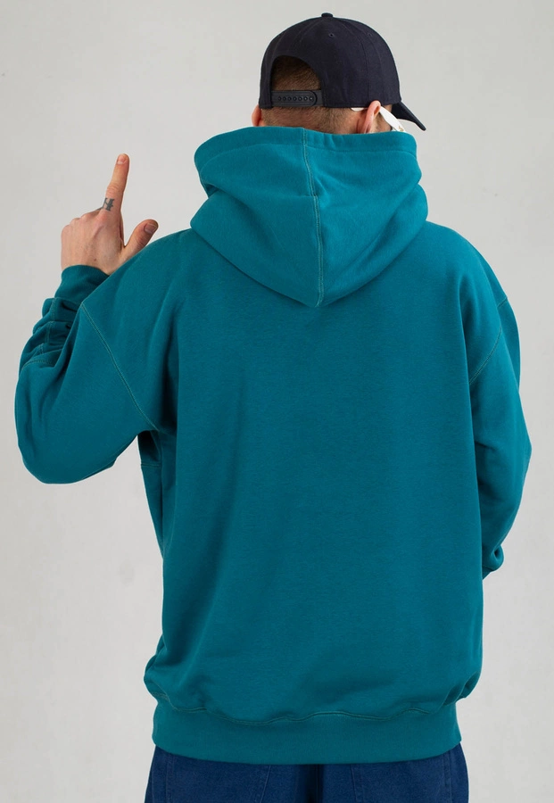 Bluza Prosto Hoodie Nice turkusowa